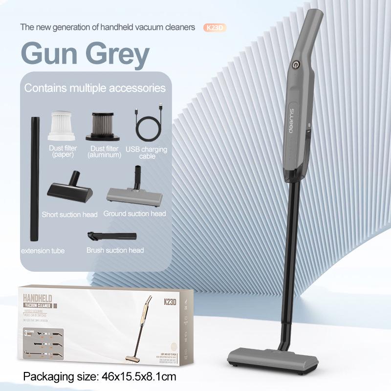 Portable High-Power Wireless Vacuum Cleaner with Strong Suction for Dust Removal