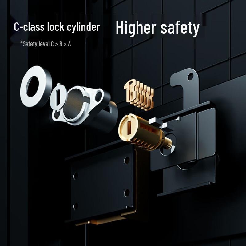 Deli AE138 H1500S Fingerprint Password Home Office Safe