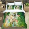 3D Anime Genshin Impact Bedding Set Duvet Cover Pillowcase King Queen Size Boys Adult Bedroom Decor