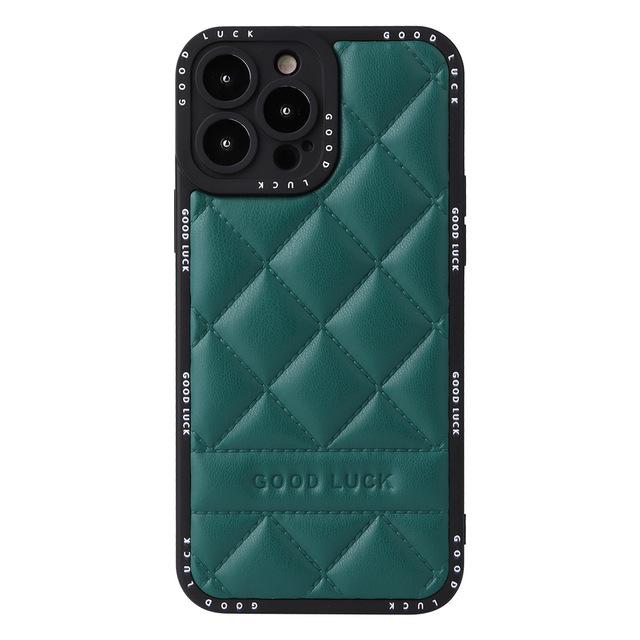 Vysoce kvalitní měkké kožené pouzdro Geometry Pu pro Iphone 14 Pro Max 14 Plus 11 12 13 Pro Max Nové