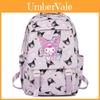 Stylish Nylon Backpack For Girls Large Capacity Cute Cartoon School Bag For Students