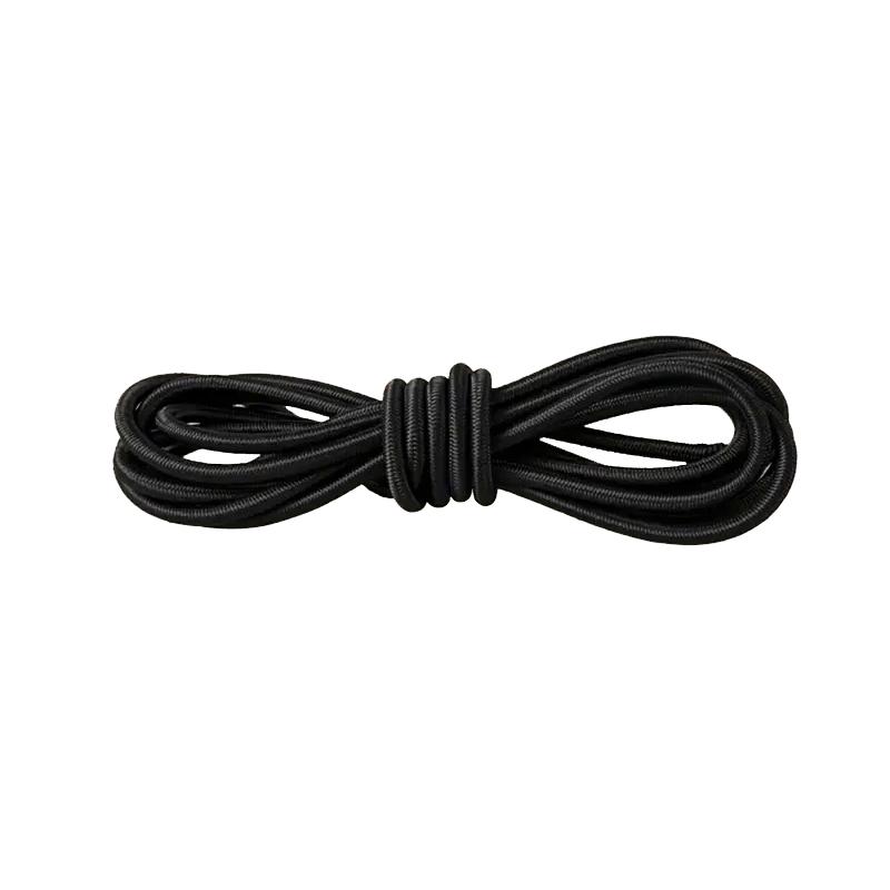 2M Strong Elastic Cord Black/White High Elastic Round Elastic Band Rubber Band Elastic Cord For DIY Sewing Accessories Dia 4mm