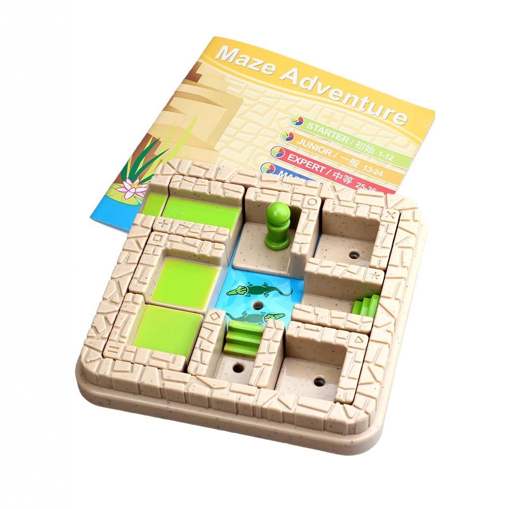 Labyrinthe de crocodiles Little Sweetie: Huarongdao, jeu de société de logique pour enfants