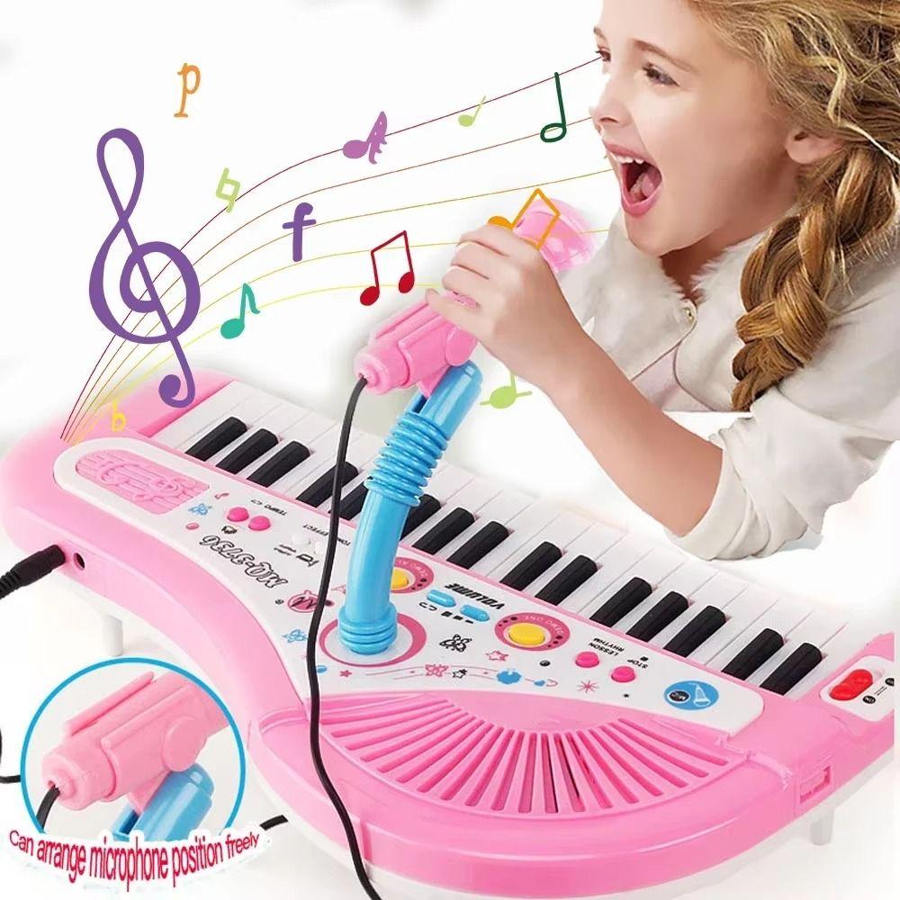 Simulation 37 Key Electronic Keyboard Kids Electronic Piano Birthday Christmas Holiday