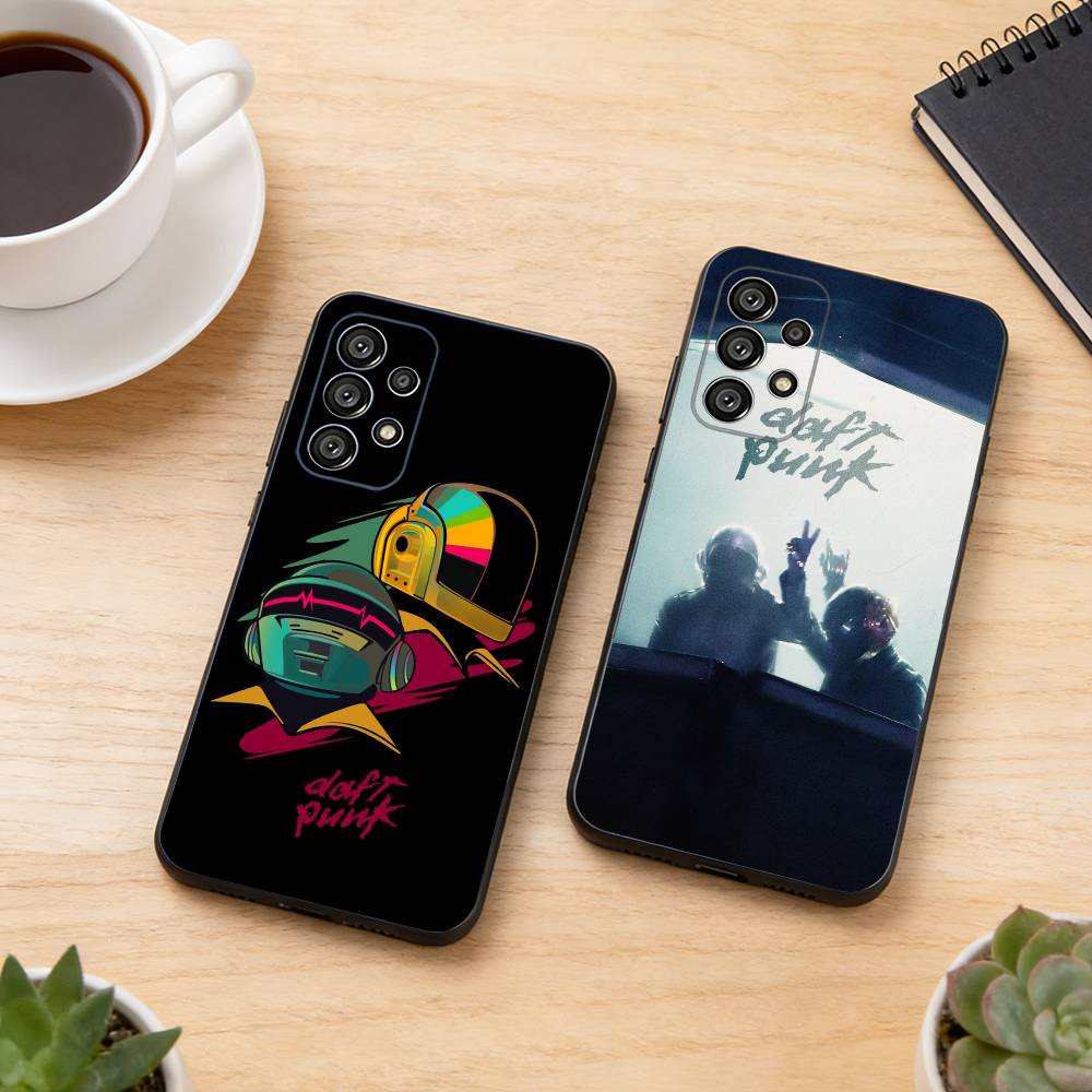 Daft Punk Electronic Phone Case For Samsung S25,S24,S21,S22,S23,S30,Ultra,S20,Plus,Fe,Lite,Note,10,Black Cover