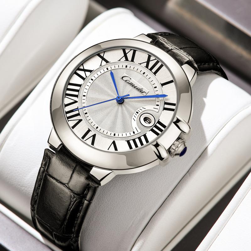 Blue Balloon Men s Watch Men s Waterproof Fashion Business Quartz Mens Warches Roman Numeral