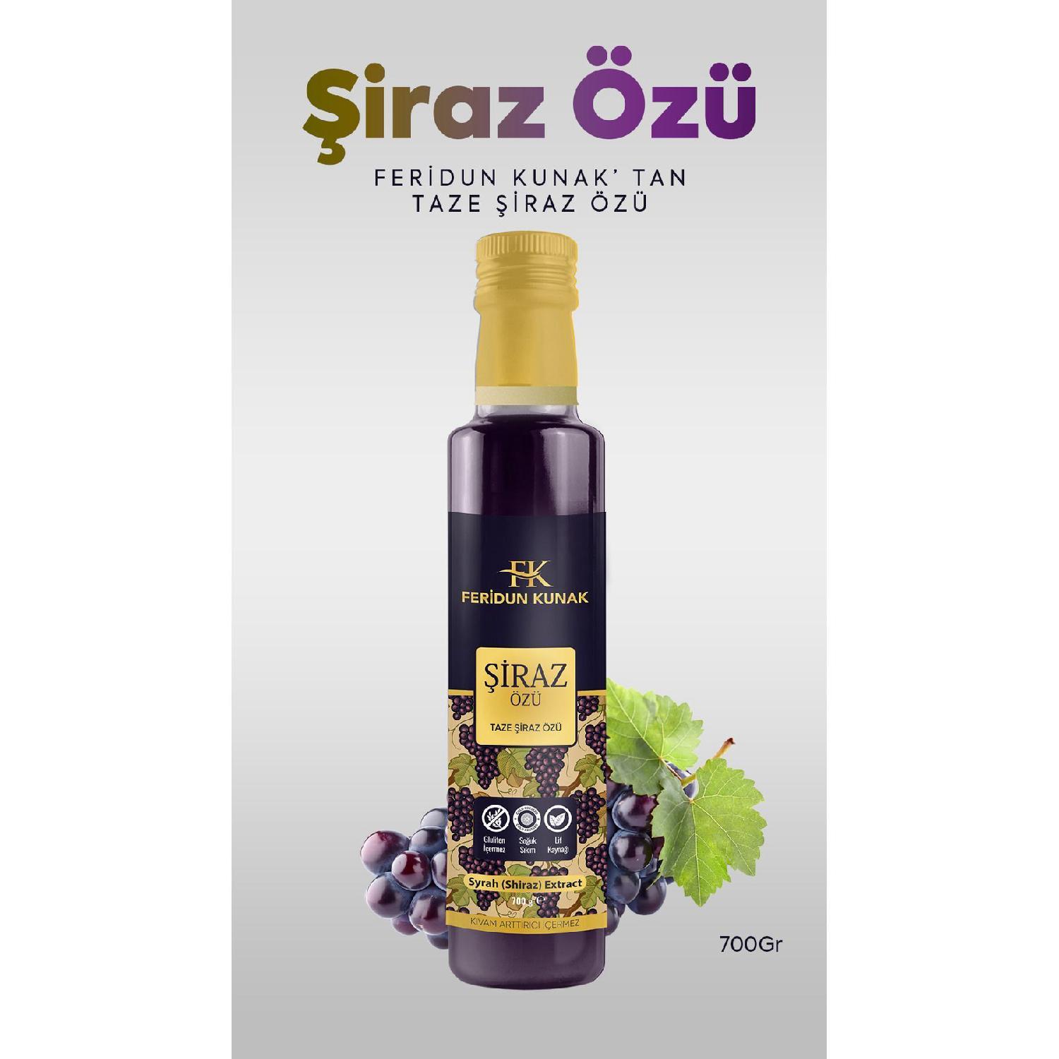 

Fresh Shiraz Extract, Organic, Cold Pressed, Natural Syrah (Shiraz) - 700gr