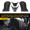 Real Dry Carbon Fiber Sticky Seat Backrest Cover for Benz C Class C63 Sedan A Class AMG CLA Class AMG GLA Class AMG 2014-2019