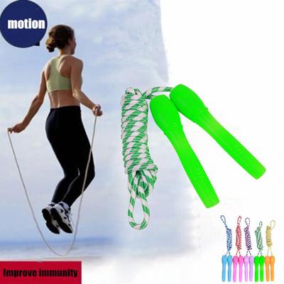 (Projector)Cotton Rope Speed Skipping  Amount of Indoor Fitness Exercise Children