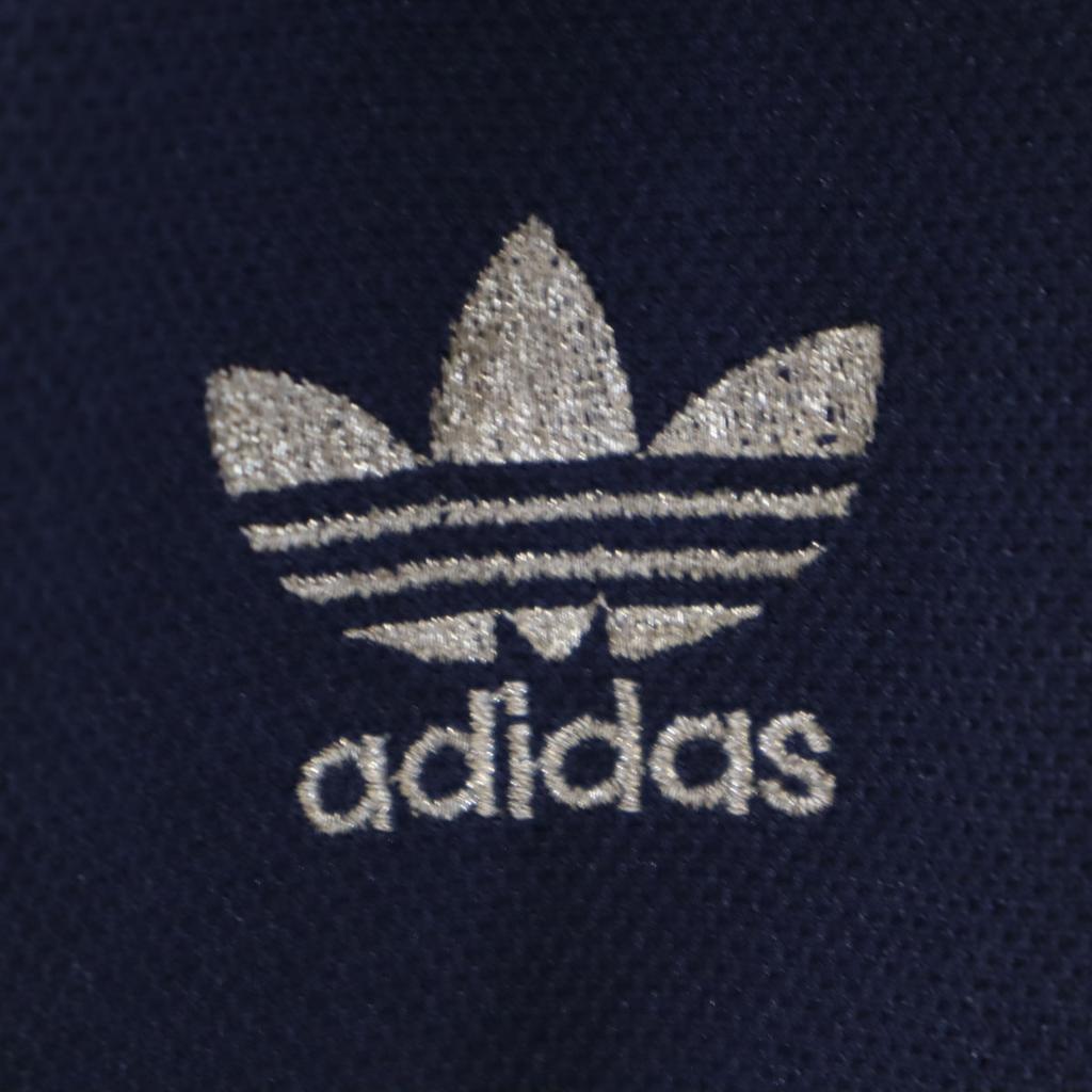 Adidas 80s Vintage Made by Descente Trefoil Logo Track Jacket 160 Jersey Kid's Used