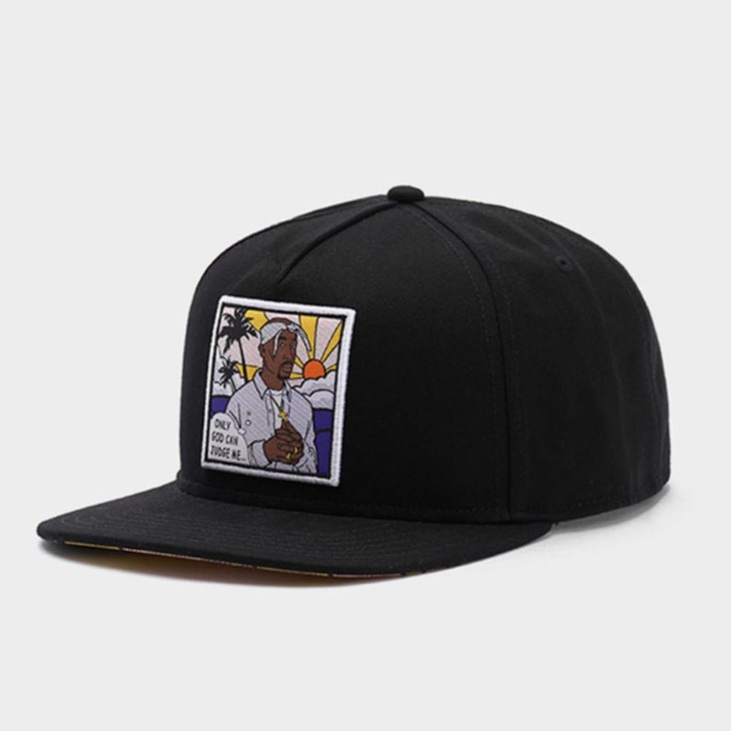 Pacenstein Hip Hop Character Baseball Cap With Breathable Cotton For Summer Casual Wear