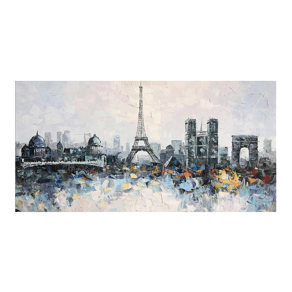 

Франция Париж Эйфелева башня Абстрактное граффити Искусство Холст Картина Улица Знаменитый пейзаж Акварель Плакат Печать Настенная роспись для гостиной Домашний декор 20x40cm