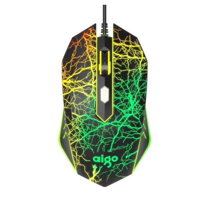 aigo Q809B Wired USB Gaming Mouse