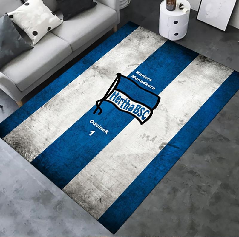 Hertha Bsc Carpet Rug For Living Room Bedroom Home Sofa Decorationkids Play Nonslip Floor Mat