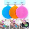 10Pcs Silicone Cleaning Brushes Soft Silicone Scouring Pad Washing Sponge Dish Bowl Pot Cleaner Washing Tool Kitchen Accessories