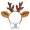 Cute Animal Deer Ears Headband Plush Antler Hair Hoop Novelty Party Headdress Fawn Horn Christmas Party Accessories