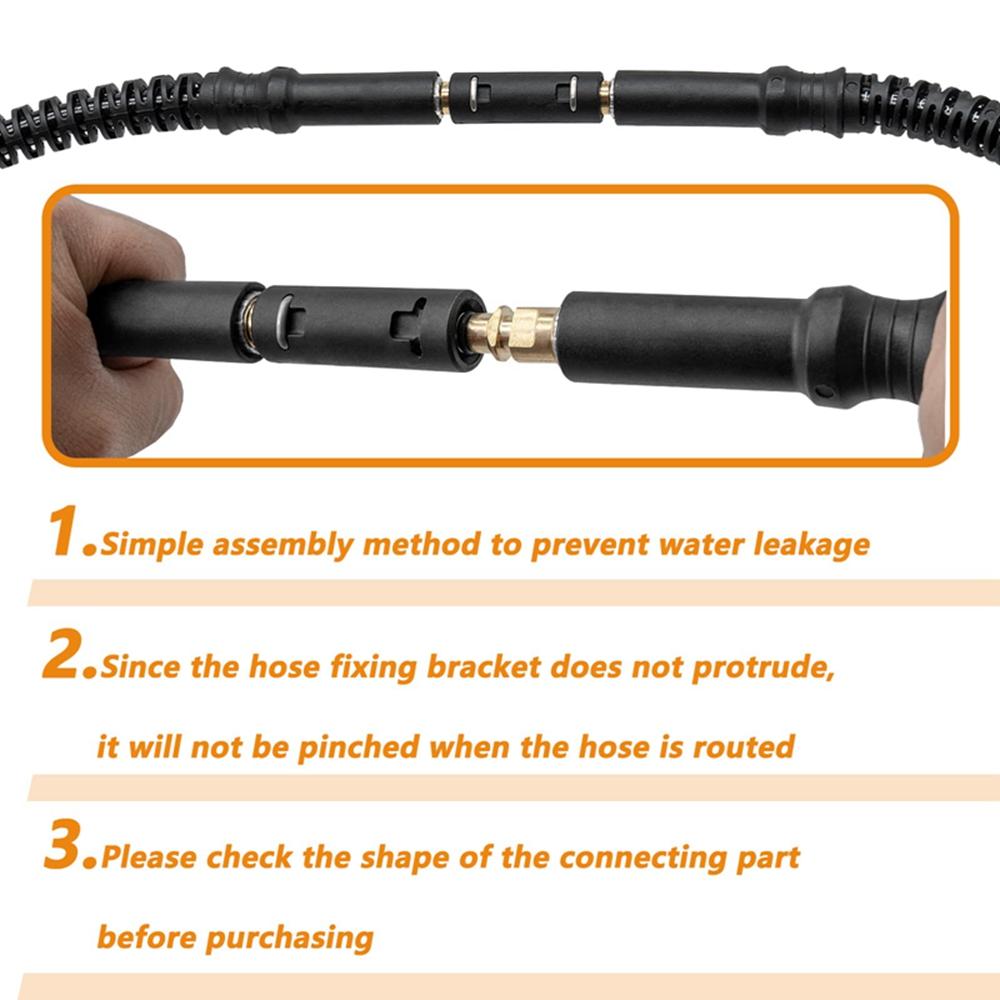 Connection Adapter for Karcher Parkside Bosch Pressure Washer with Quick Connect Pressure Washer Extension Hose