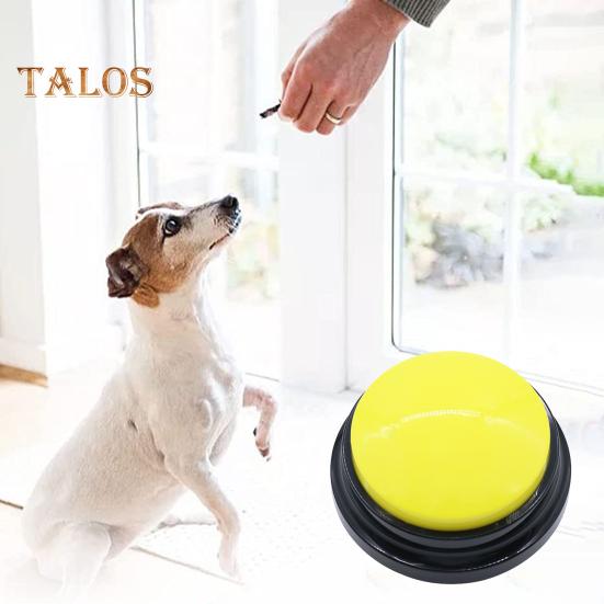 Sprachaufzeichnungstaste, interaktive Hundetaste zur Kommunikation, Pet Speak-Trainingssummer mit 30-Sekunden-Aufzeichnung für Hunde und Katzen