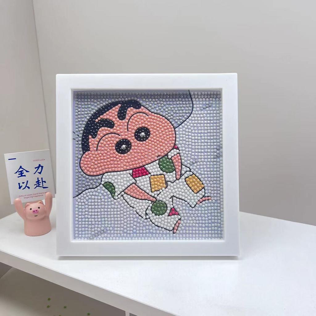 Children'S Diamond Painting Handmade Diy Masonry Painting Cartoon Diamond Sticker Bedroom Living Room Decorative Painting Photo Frame