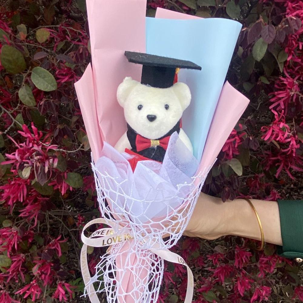 Plush Toy Animal Bouquet Graduation Gift Cartoon Lovely Bear New Bear Bouquet
