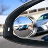 2 szt. Samochodowe lusterko martwego pola bezramowe pomocnicze lusterko wsteczne Auto motocykl uniwersalny szeroki kąt regulowane małe lusterka