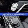 Car Center Console Auto Key Camera Mobilephone Mini Decorative Sticker For Mercedes Benz AMG A B C E S class GLA GLC CLA GLK GLE