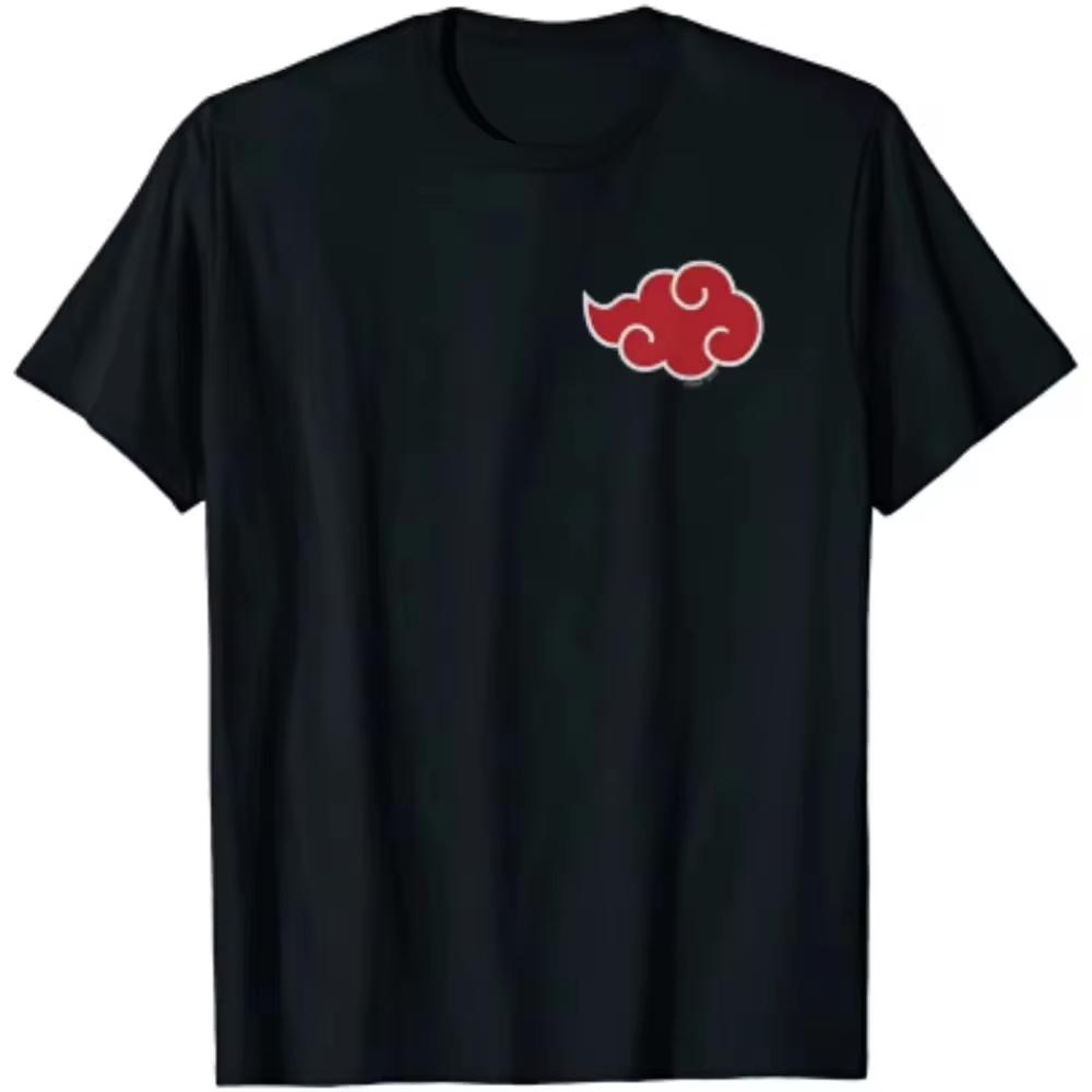 

Japan Anime Akatsuki Cloud Symbols Print Men T-shirts Streetwear Men Short Sleeve T Shirts Brand Men Clothing Tshirt - Men s ... S разноцветный