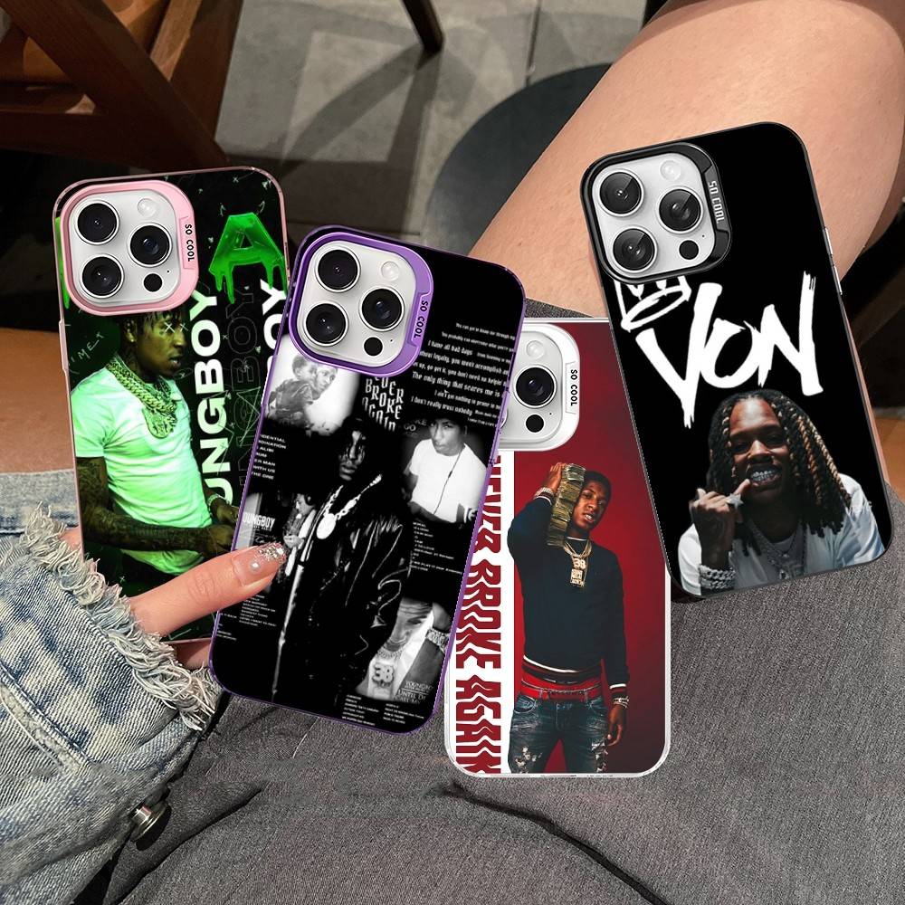 Rapper Youngboy Never Broke Again For IPhone 17 16 15 14 13 12 11 Pro Max Plus Matte Color Back Phone Cover