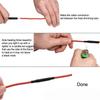 128/164/328/560/650/800PCS Heat Shrink Tubing 2:1Wire Cable Wrap Assortment Electric Insulation Tube Kit 5 Color 8 Size