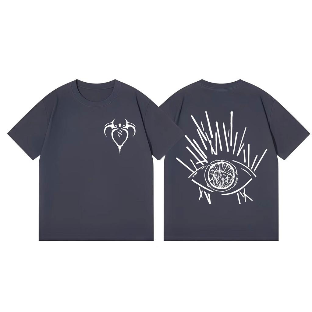 Arcane Game Merch Tshirts High Quality Fashion Short Sleeve Tshirt Men Women Clothing Casual Oversized T Shirts Streetwear