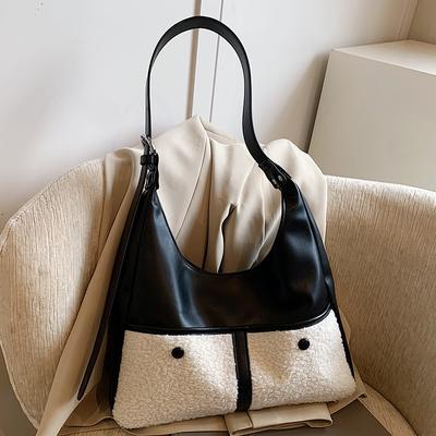 Simple and Retro Bag for Women, Large-capacity Fashionable Single-shoulder Bag, High Appearance Level Tote Bag