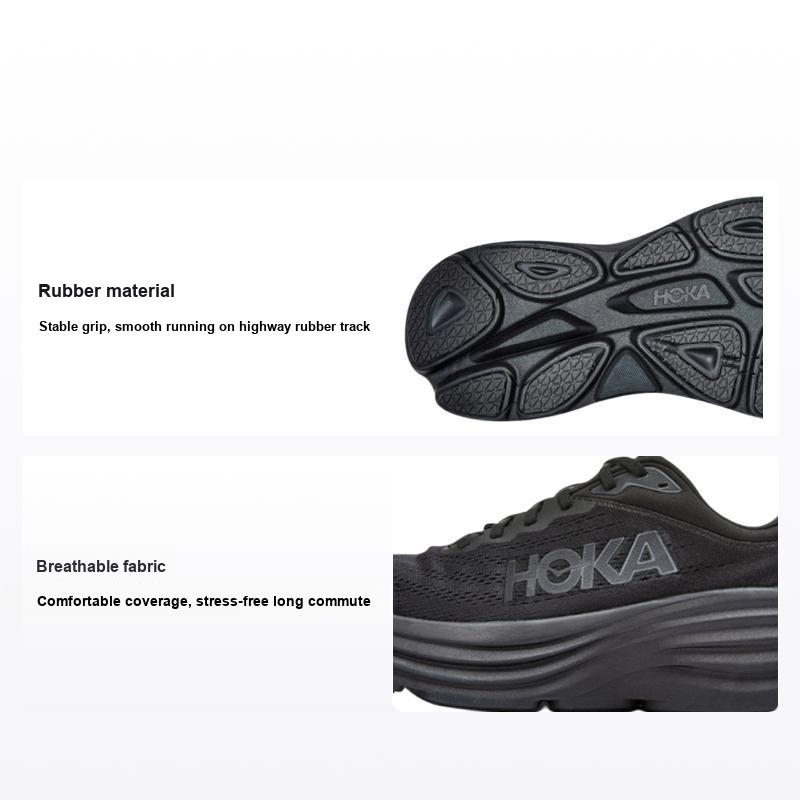 Кроссовки HOKA Bondi 8 Черные мужские 1123202-BBLC 40