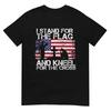 I Stand For The Flag And Kneel For The Cross US Flag T-Shirt