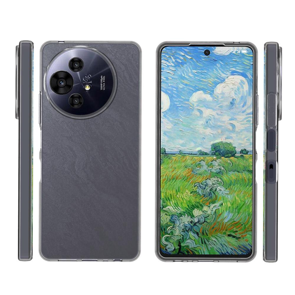 10Pcs/Pack For TCL 50 NxtPaper 5G/50 Pro NxtPaper 5G Clear Case Watermark-Free TPU Protective Cover