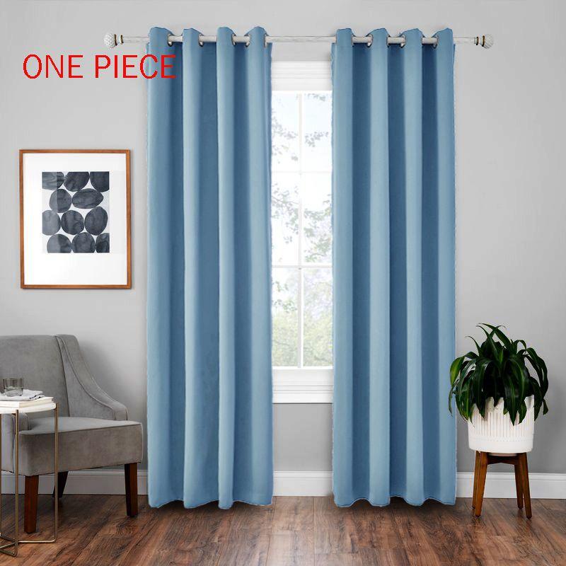 Modern Curtains Blackout For Living Room Curtains Window Lined Panel Curtain