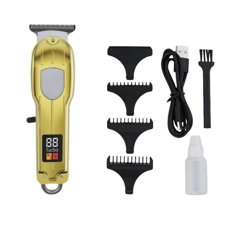 Electric Hair Clipper & Trimmer with Engraving Capability for Bald Heads