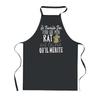 Kitchen Apron - PLANETEE - Hardworking Rat - Black - 90x60 Cm - Breton Print