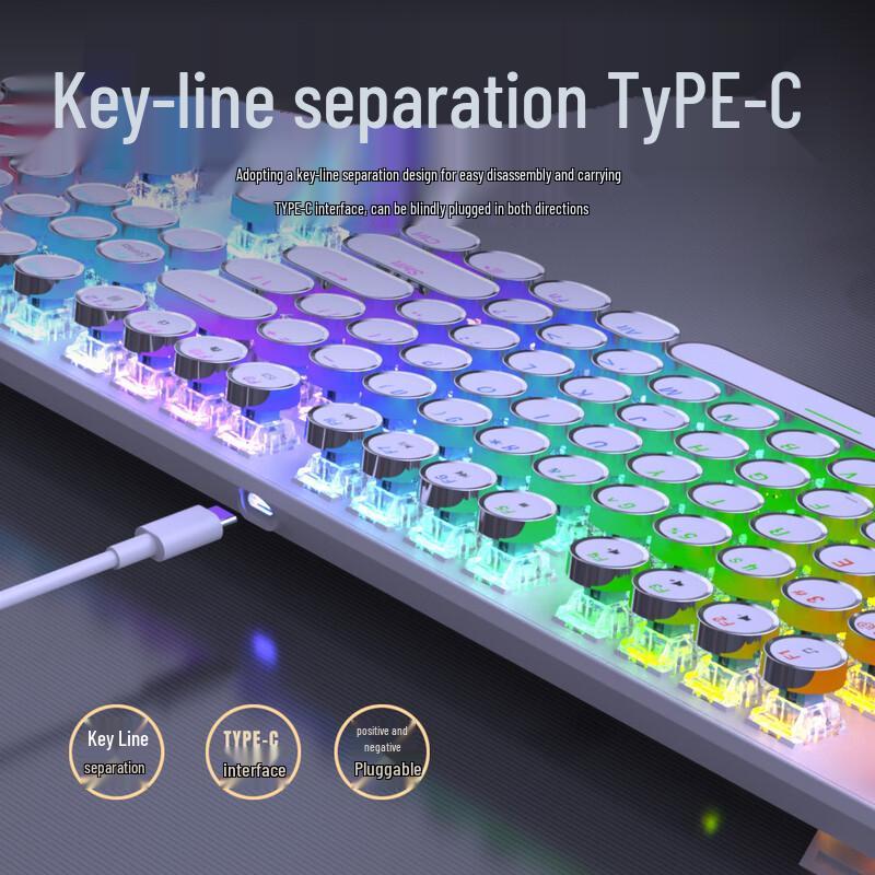 Fengke Ruidun RGB Wired Gaming Mechanical Keyboard