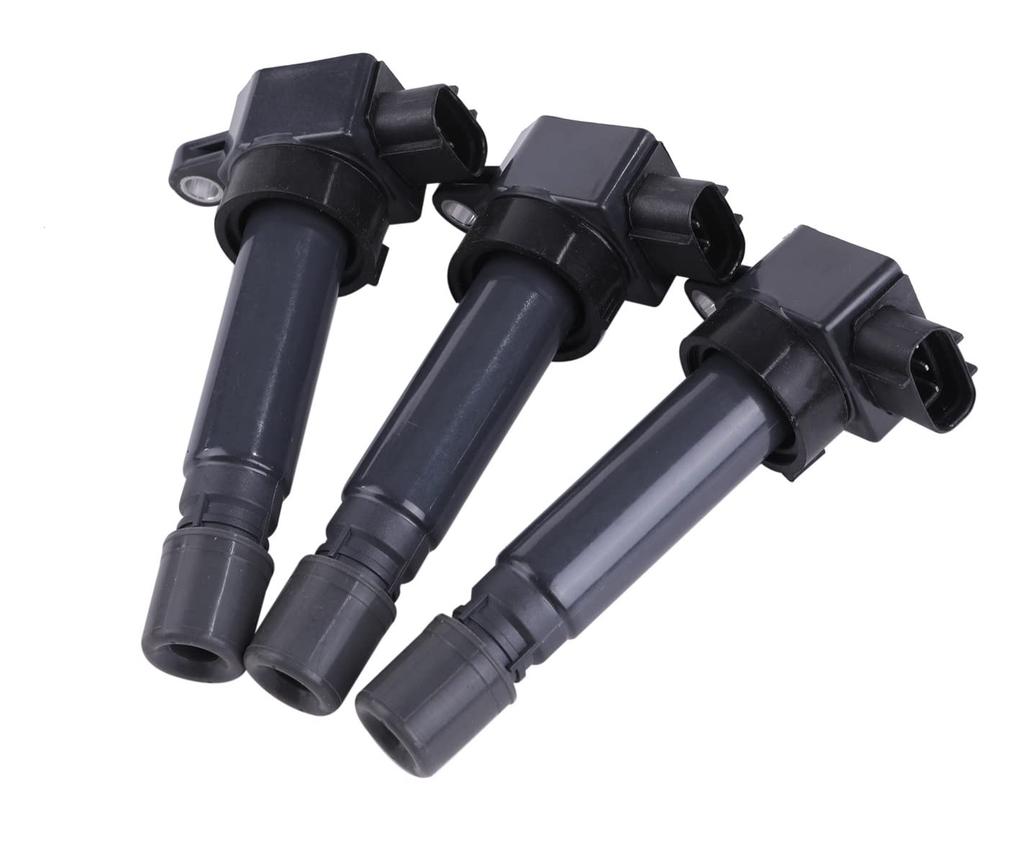 Set of 3 Suzuki Ignition Coils for Carry Kei (Product Code 33400-76G00) DA52T, DA62T, DA63T, DA65T, DB52T, HN11S, HN12S, HN21S, HN22S, Etc.