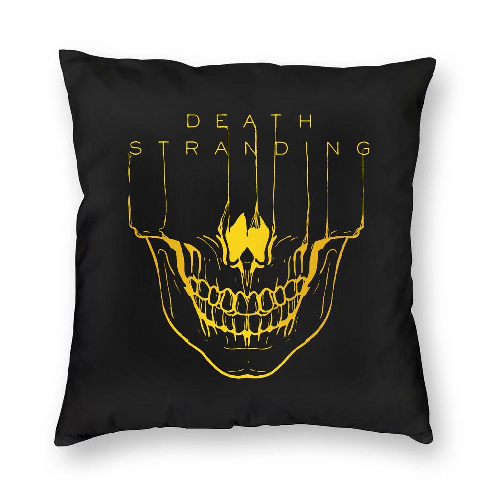 Death Stranding Pillowcase Cushion Cover Decorations Kojima Hideo Metal Gear Solid Reedus Game Mgs Throw Pillow Case Cover Home