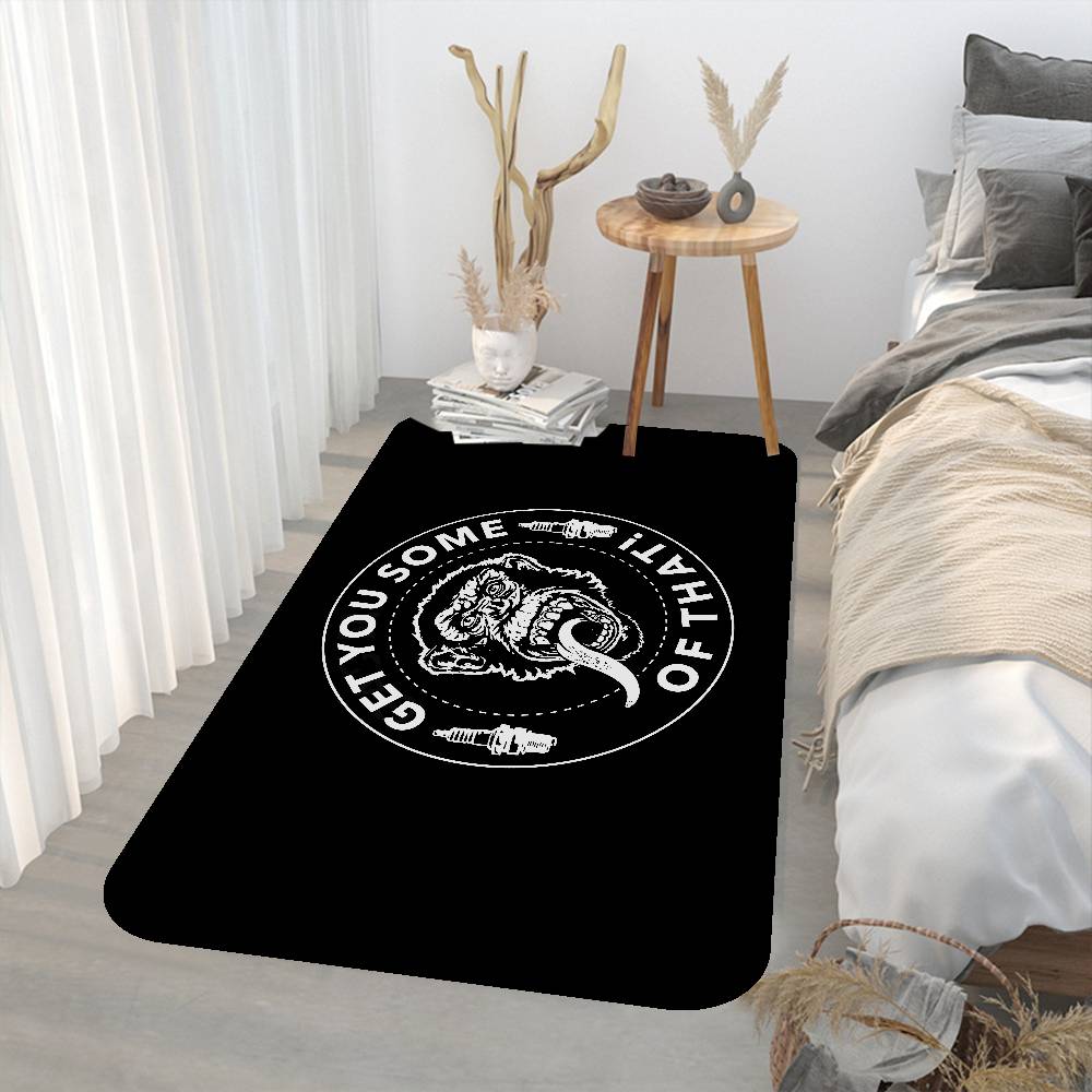 Gas Monkey Garage Logo Entrance Door Mat Washable Non-Slip Living Room Sofa Chairs Area Mat Kitchen Welcome Doormat