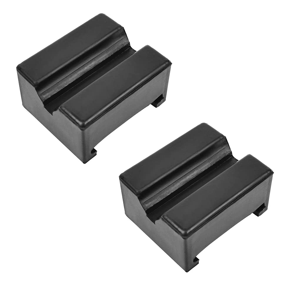

Jack Stand Pad Square Rubber Extra Durable Rubber Pad Universal Special Fiber Jack Rubber Pad Pack of 2 чёрный