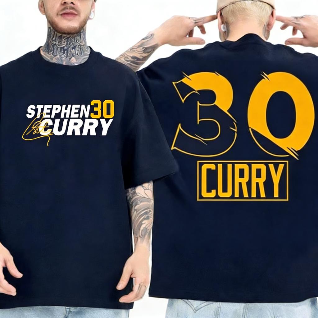2026 Mens Spring and Autumn New Style Curry Basketball Hat Golden State Stadium Warriors Stephen Tshirts for Men Mens Clothing