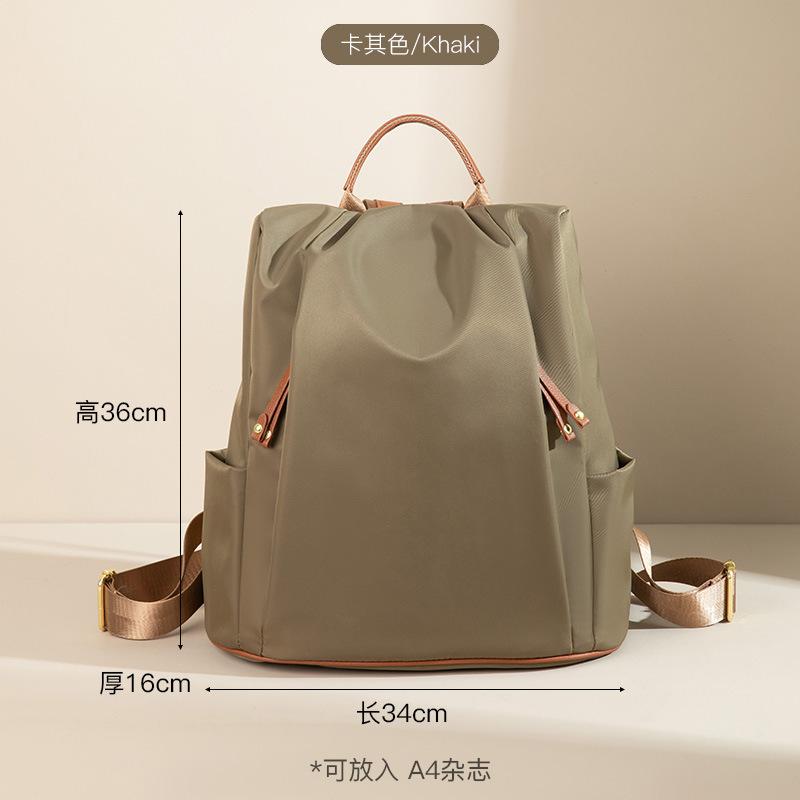 Fashion Anti-theft Backpack Women Oxford Cloth Daypack Female Shoulder Bags Designer Knapsack Ladies Lightweight Travel Rucksack