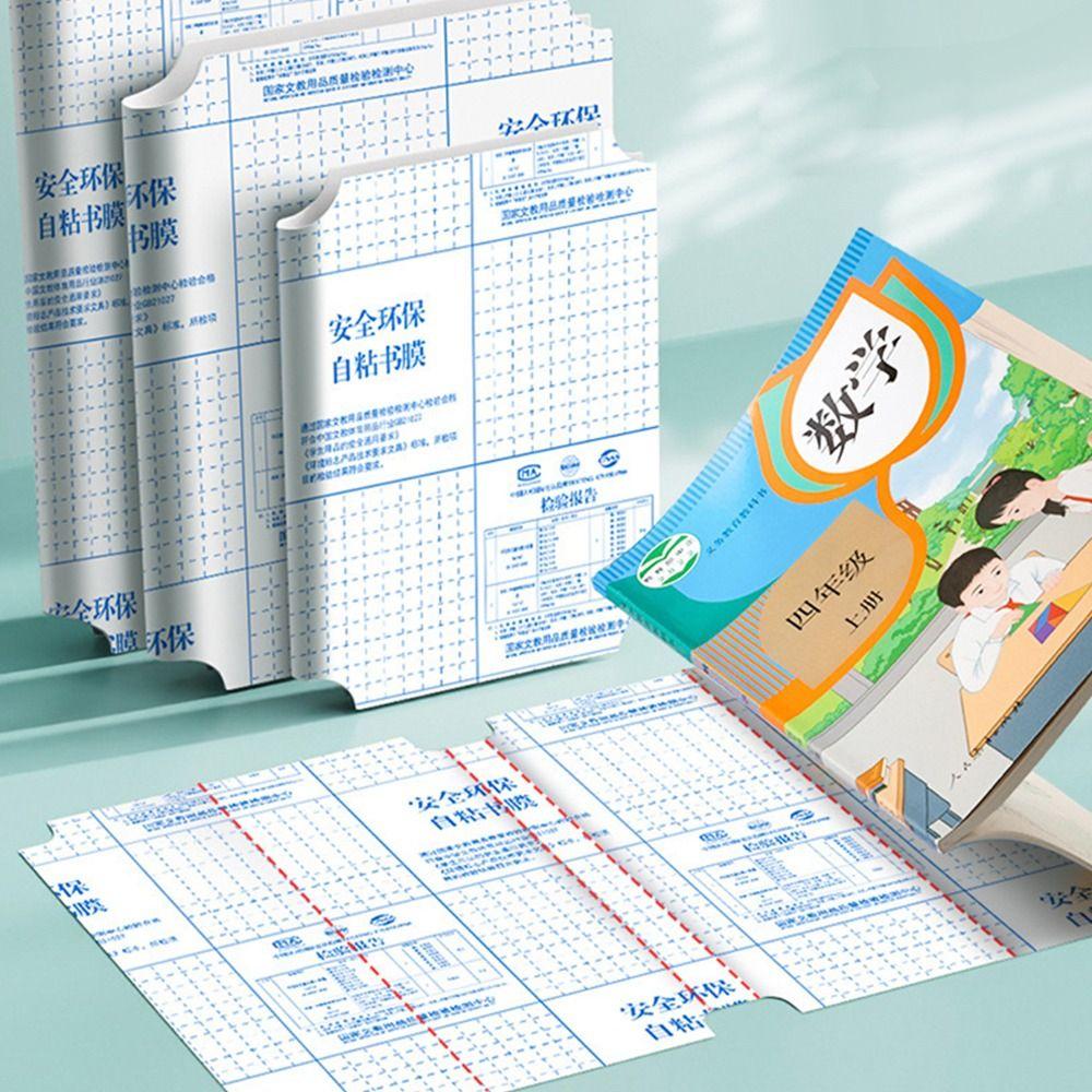 10 Stück/Set S/M/L Buchumschlag Fünfteiliger Typ Buchverpackungspapier Buchschutz