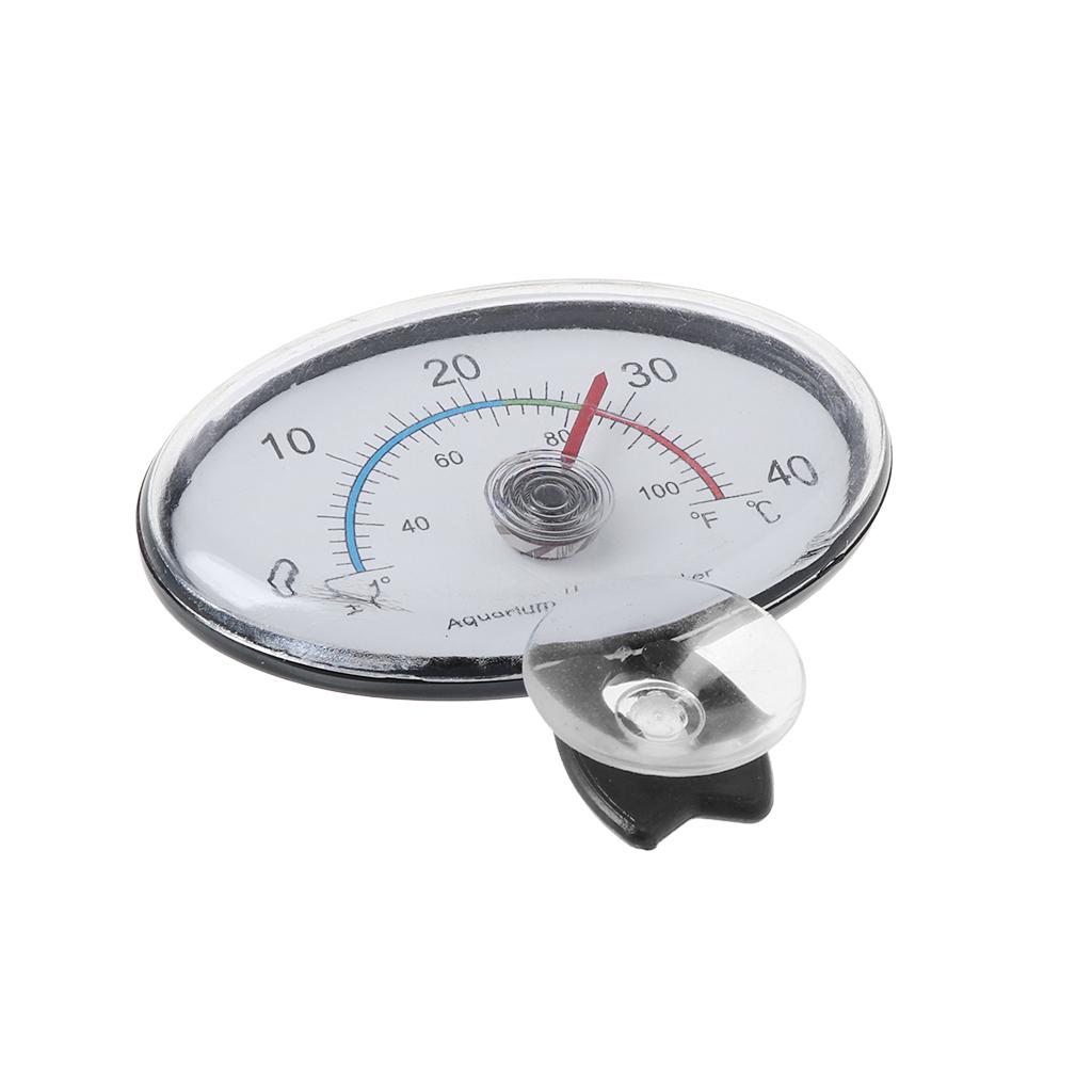 Aquarium Thermometer Digital Submersible Fish for Tank Thermometers with Suction Cup Easy To Read Waterproof No Wire