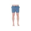 STONE ISLAND Ss22 Solid Color Drawstring Mid-Rise Fitted Swim Shorts Men Swimwear Blue 7615B0643-V0046