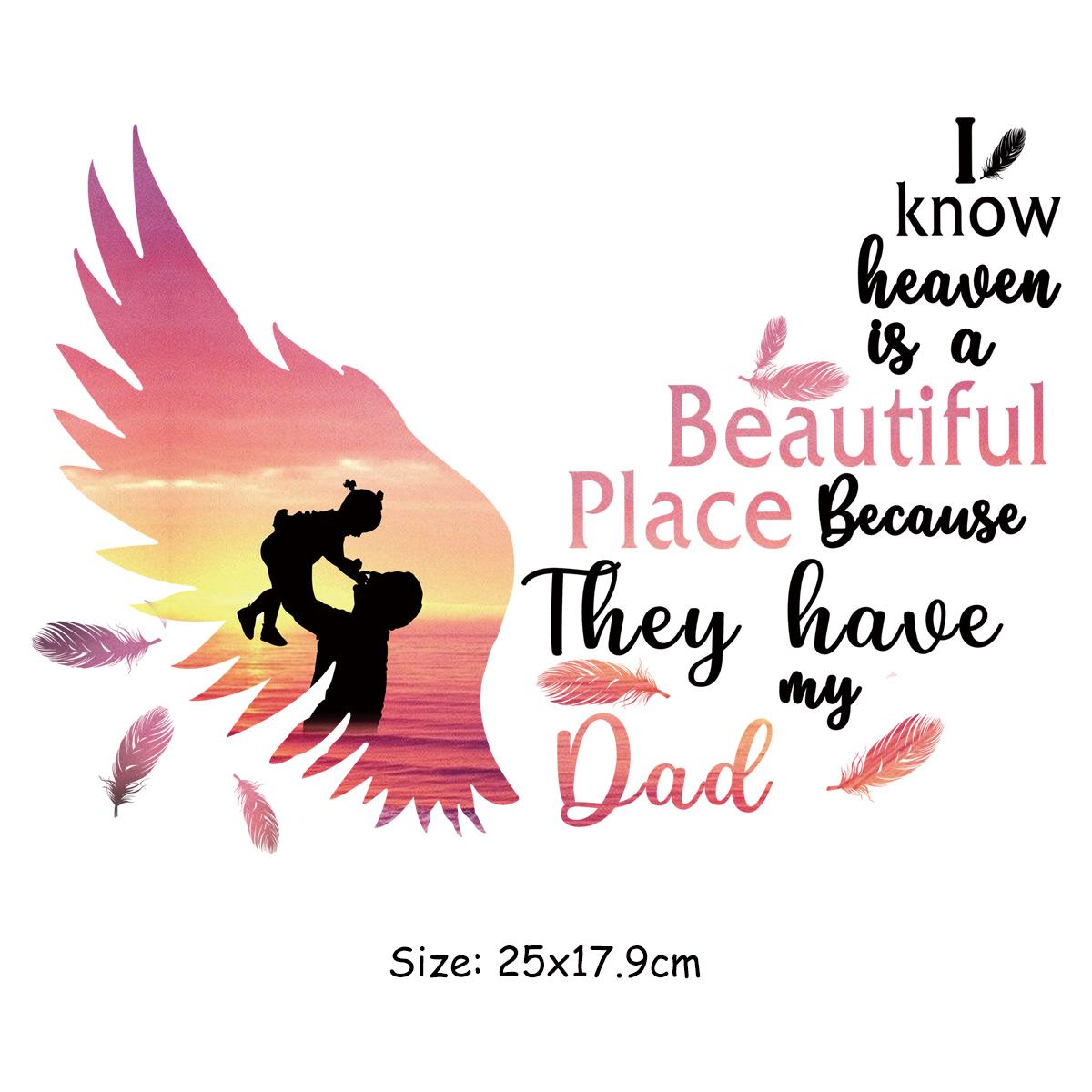 

Креативная наклейка на одежду Iron Dad Baby Одежда Наклейка Parches Ropa Термопресс Аппликация Футболка Diy Толстовки Термоперенос