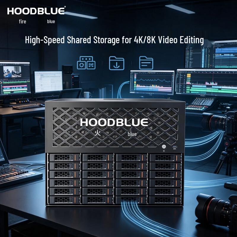 Hoodblue DS2480 Enterprise 24-Bay NAS Storage Server