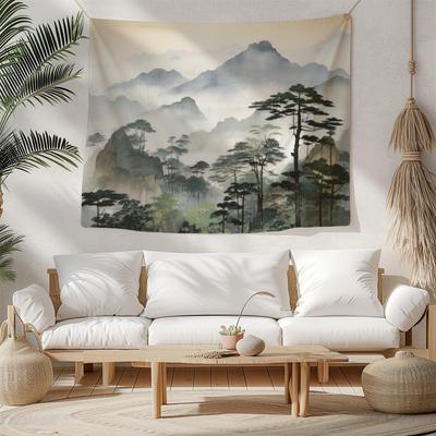 Japanese Original Tapestry Art Japandi Wall Hanging Japandi Tapestry Japandi Indoor Wall Hanging Tapestry Japanese Wall Decor